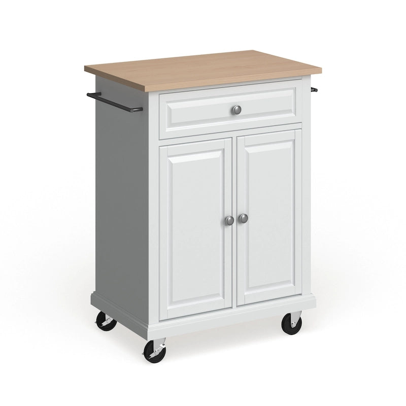 Dessus de comptoir en bois compact pour chariot de cuisine - 31 larg. x 18 prof. x 35,5 haut.