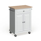 Dessus de comptoir en bois compact pour chariot de cuisine - 31 larg. x 18 prof. x 35,5 haut.