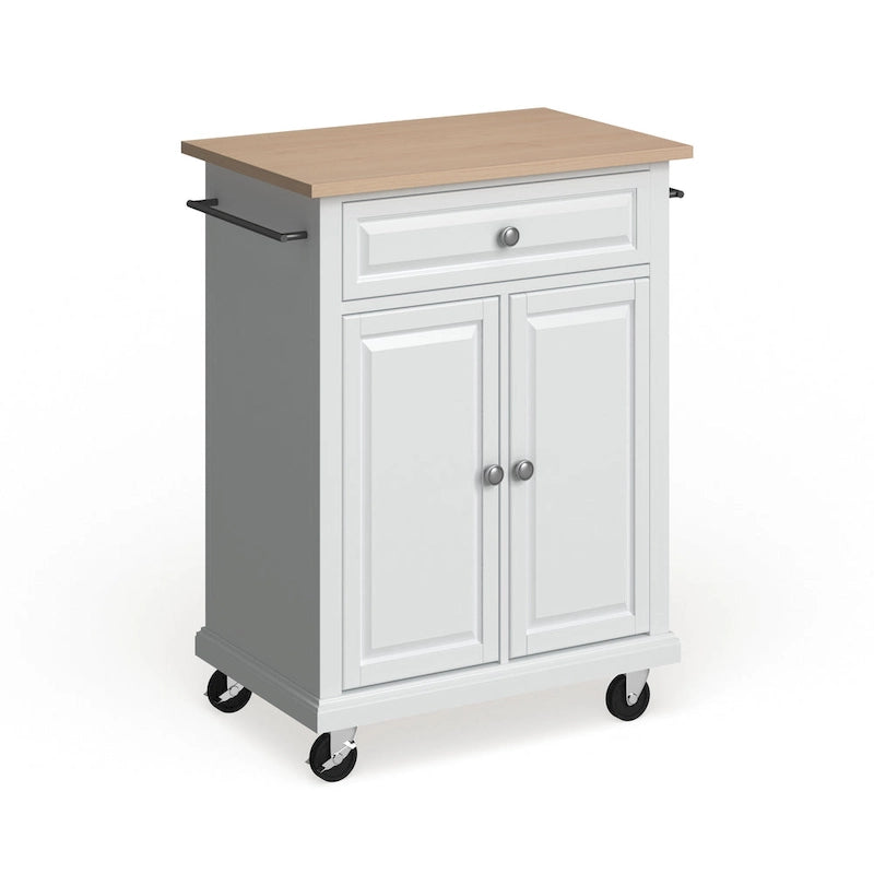 Dessus de comptoir en bois compact pour chariot de cuisine - 31 larg. x 18 prof. x 35,5 haut.