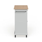 Dessus de comptoir en bois compact pour chariot de cuisine - 31 larg. x 18 prof. x 35,5 haut.