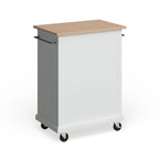 Dessus de comptoir en bois compact pour chariot de cuisine - 31 larg. x 18 prof. x 35,5 haut.