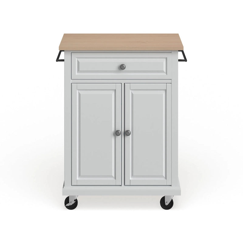 Dessus de comptoir en bois compact pour chariot de cuisine - 31 larg. x 18 prof. x 35,5 haut.