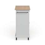 Dessus de comptoir en bois compact pour chariot de cuisine - 31 larg. x 18 prof. x 35,5 haut.