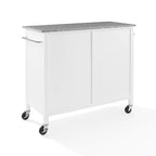Îlot/Chariot de cuisine avec plateau en granit - 18,13p x 42,13L x 37,5H