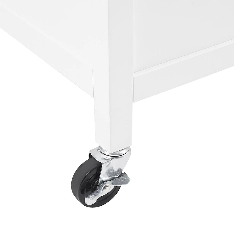 Îlot/Chariot de cuisine avec plateau en granit - 18,13p x 42,13L x 37,5H