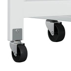 Desserte îlot de cuisine avec 2 portes et 2 tiroirs et plateau pliable