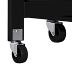 Desserte îlot de cuisine avec 2 portes et 2 tiroirs et plateau pliable
