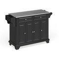 Dessus en acier inoxydable Îlot de cuisine/chariot pleine grandeur - 45,7 P x 130,8 L x 91,4 H cm