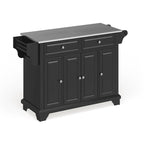 Dessus en acier inoxydable Îlot de cuisine/chariot pleine grandeur - 45,7 P x 130,8 L x 91,4 H cm