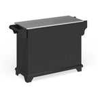 Dessus en acier inoxydable Îlot de cuisine/chariot pleine grandeur - 45,7 P x 130,8 L x 91,4 H cm